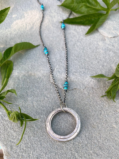 50th milestone necklace