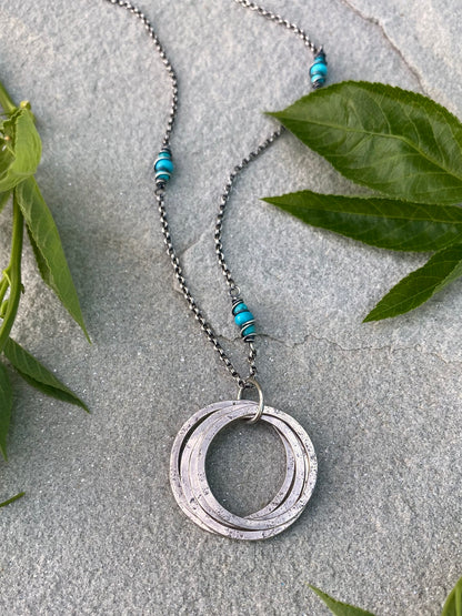 50th milestone necklace