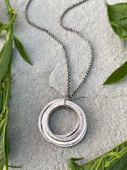 60th milestone necklace