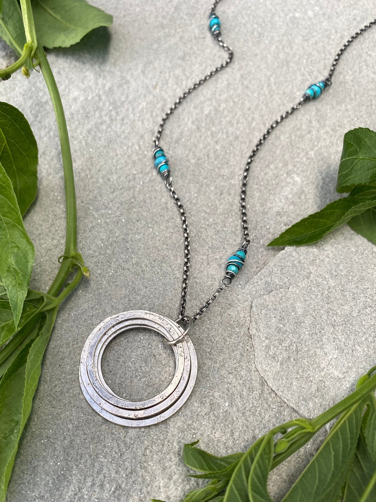 70th milestone necklace