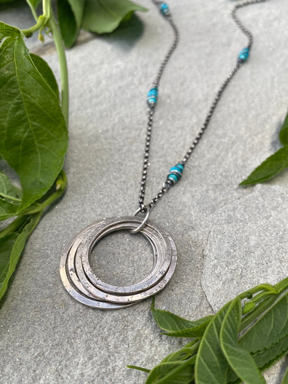70th milestone necklace