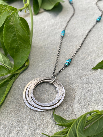 70th milestone necklace