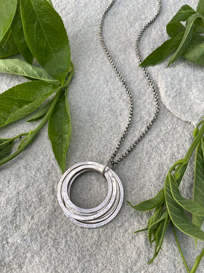 70th milestone necklace