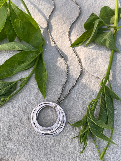 70th milestone necklace