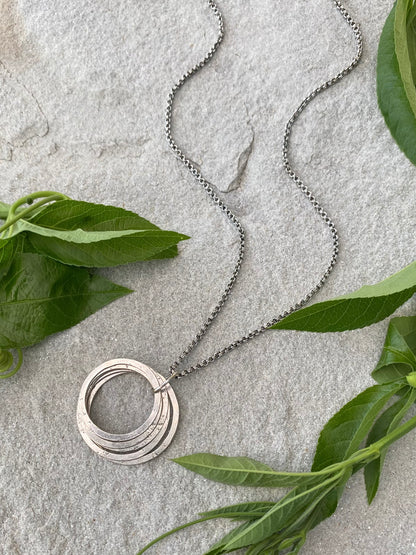 50th milestone necklace