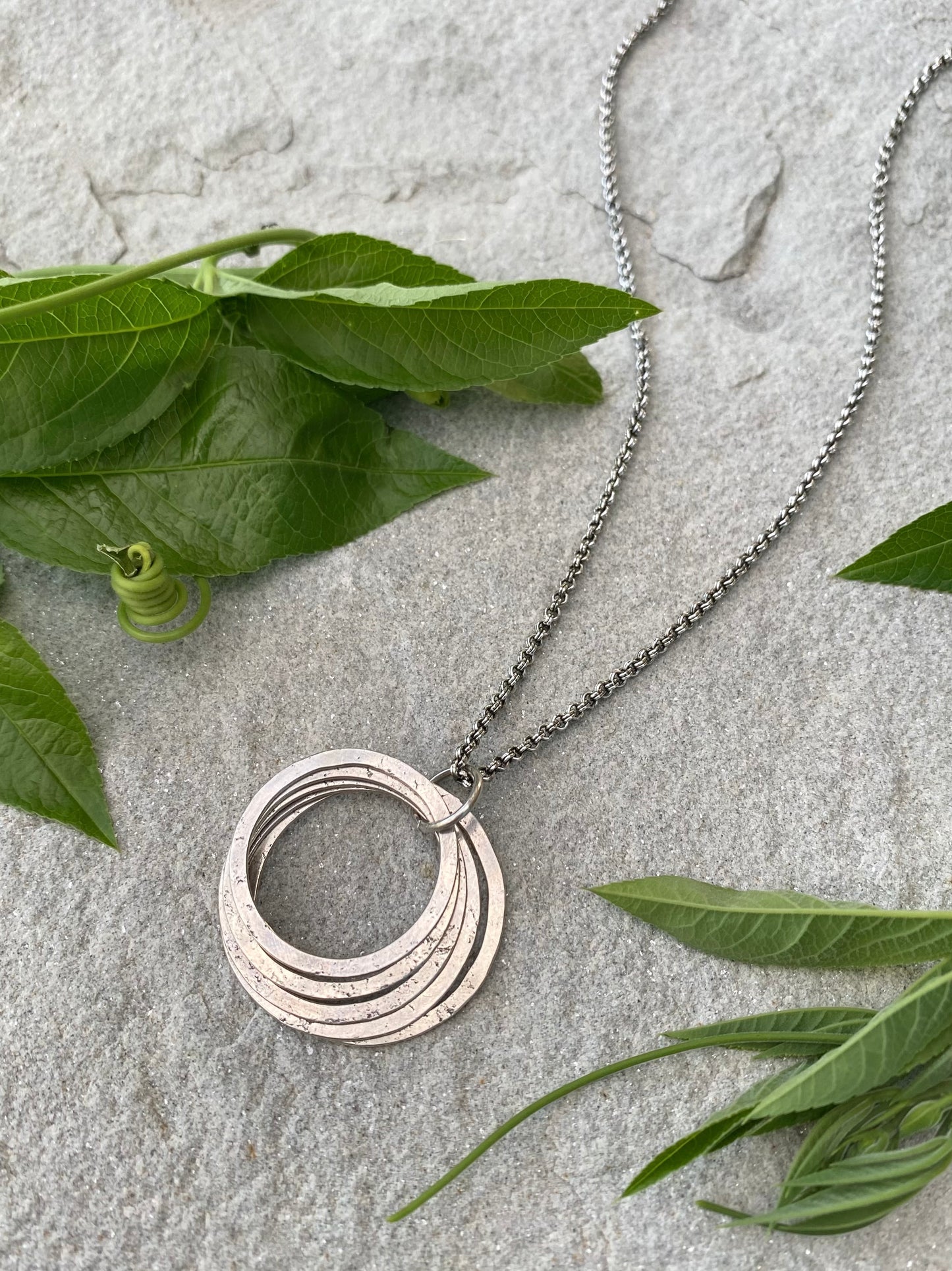 50th milestone necklace