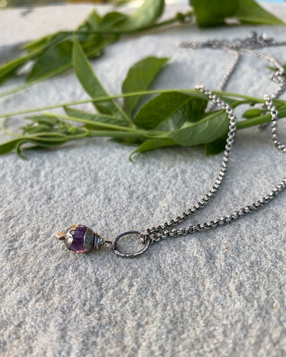 amethyst tiny orb