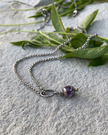 amethyst tiny orb