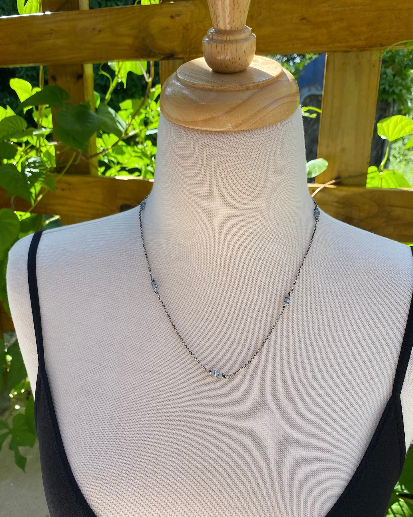 aquamarine satellite chain