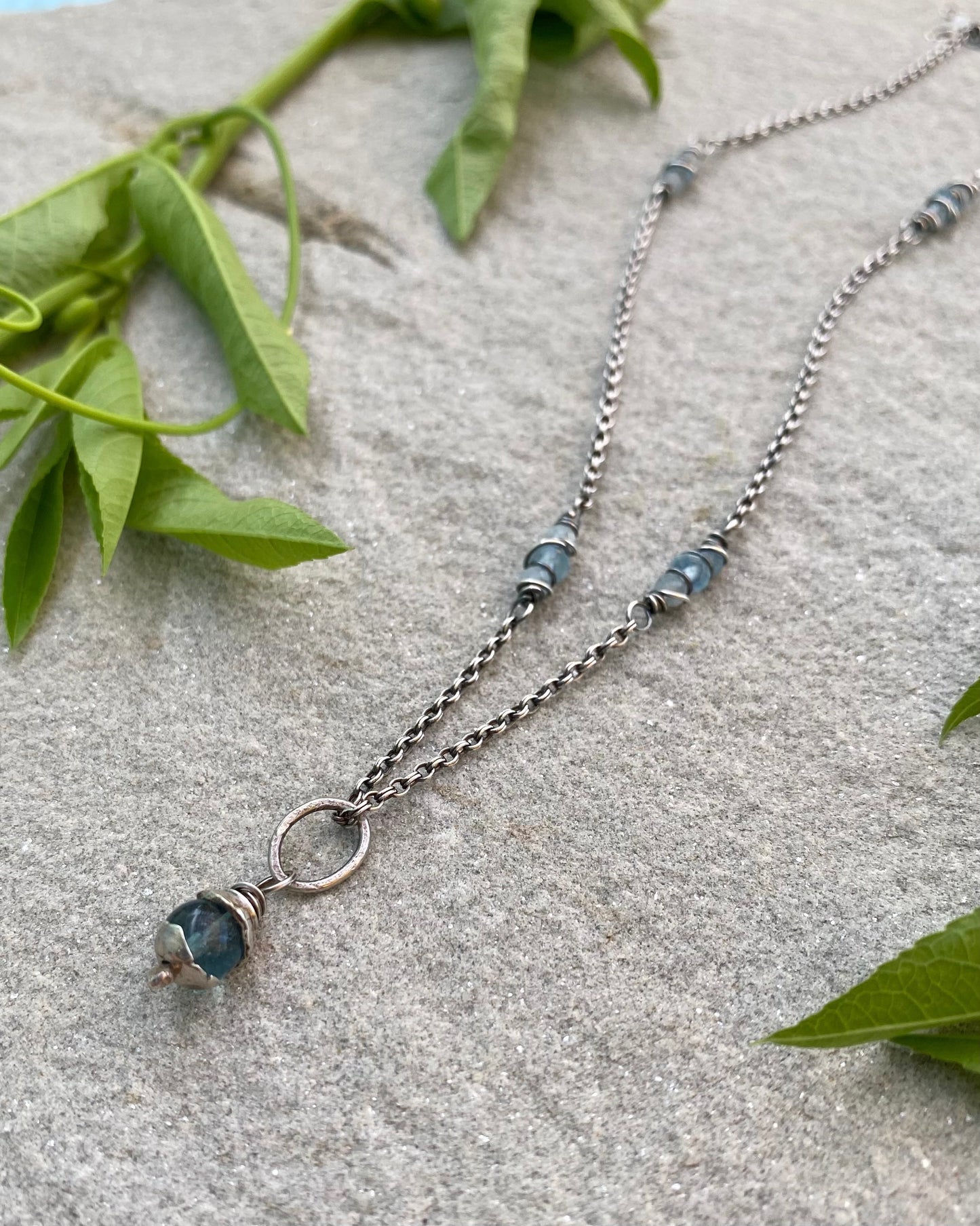 aquamarine satellite chain