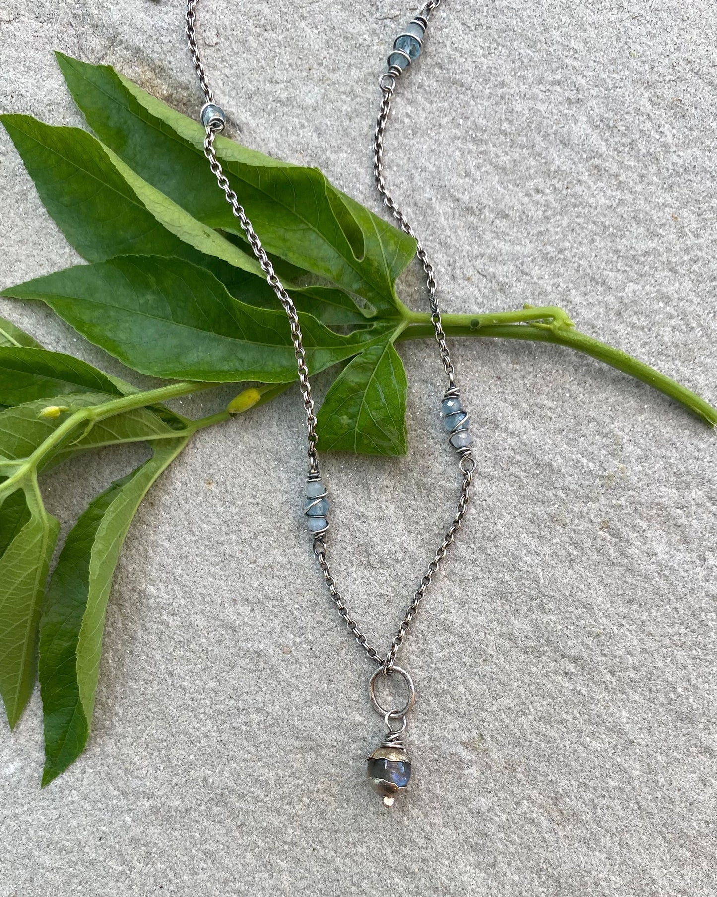 labradorite tiny orb