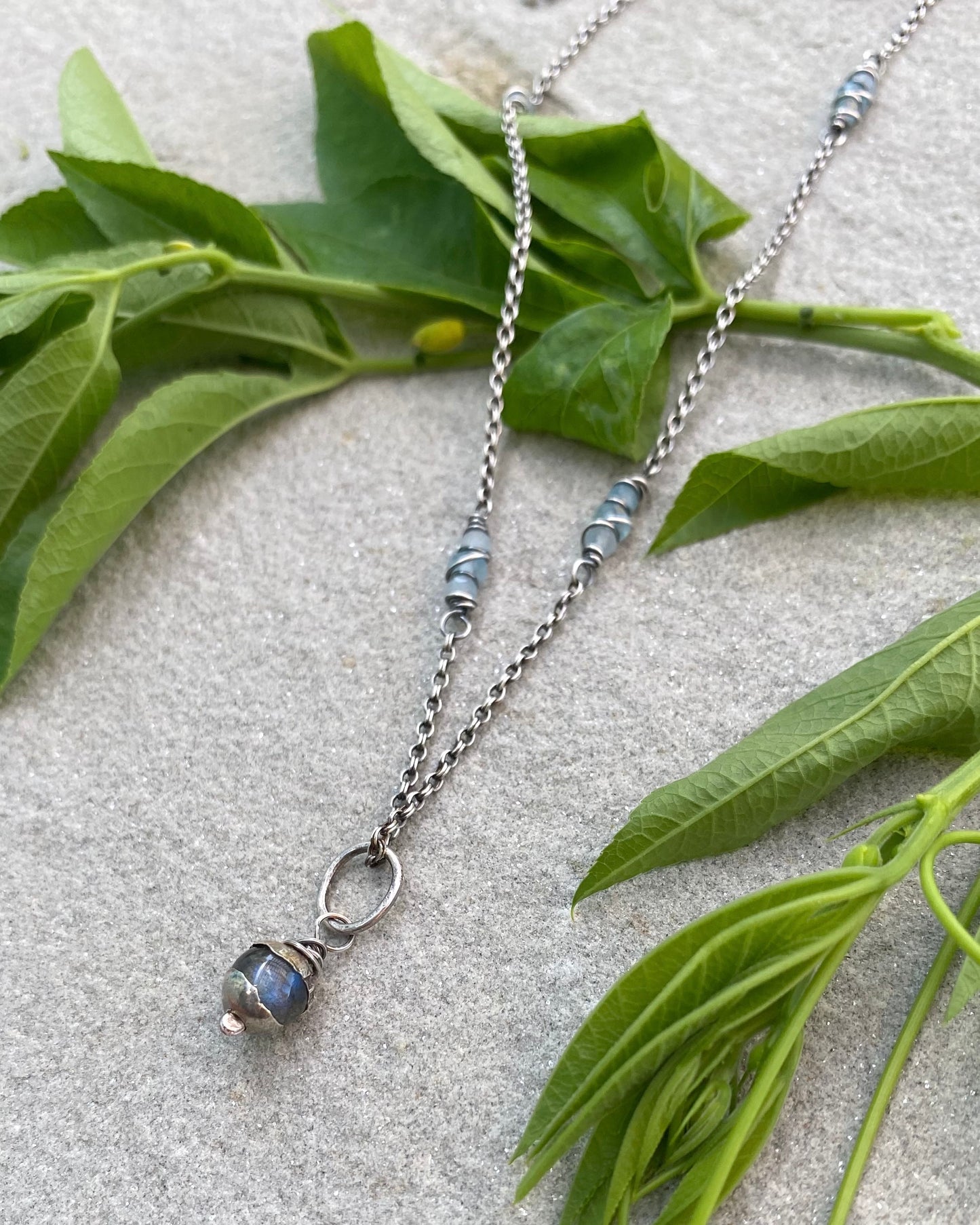 labradorite tiny orb