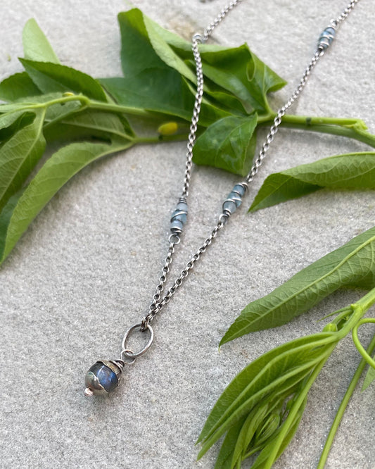 labradorite tiny orb