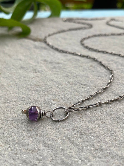 amethyst tiny orb