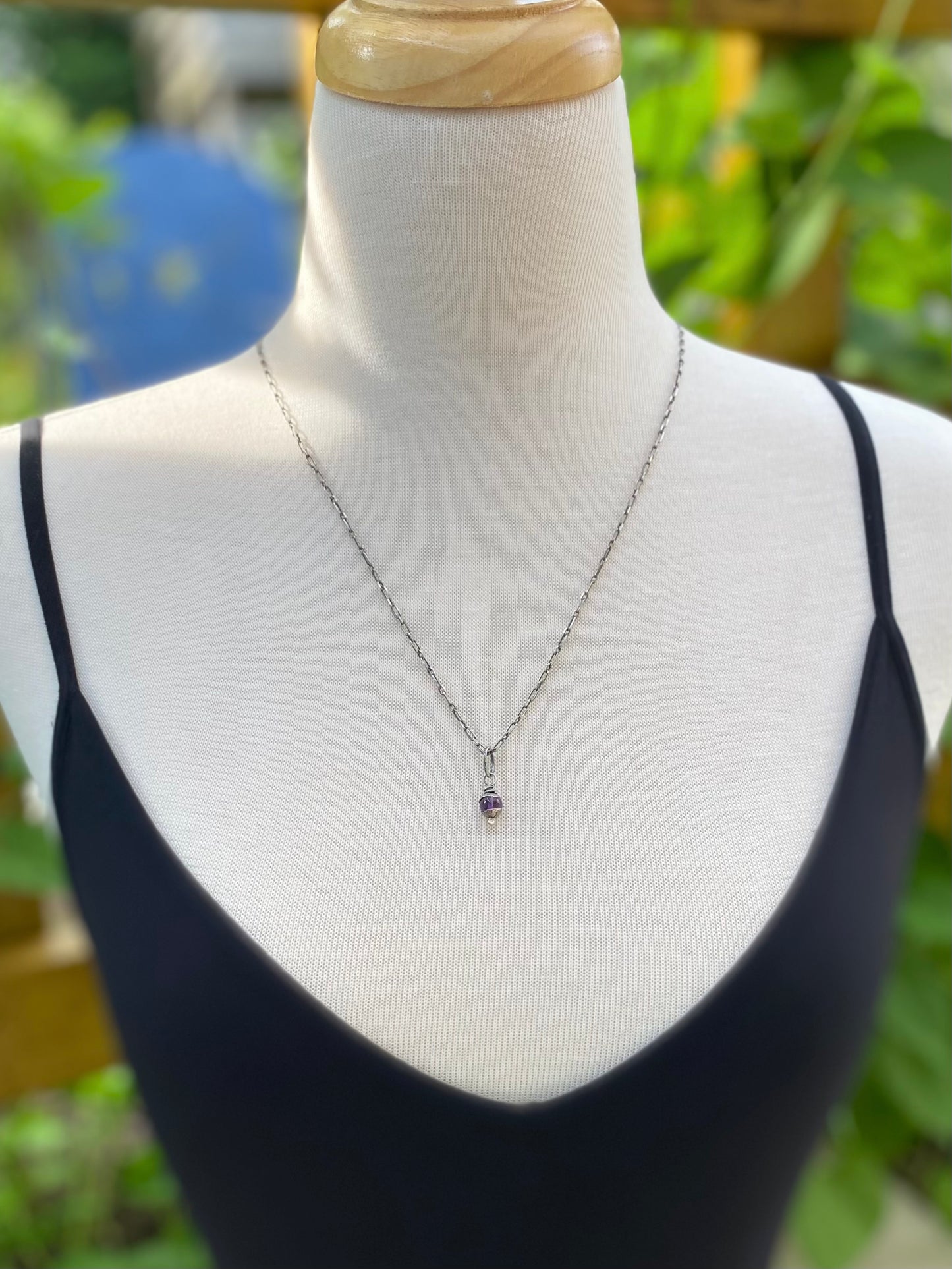 amethyst tiny orb
