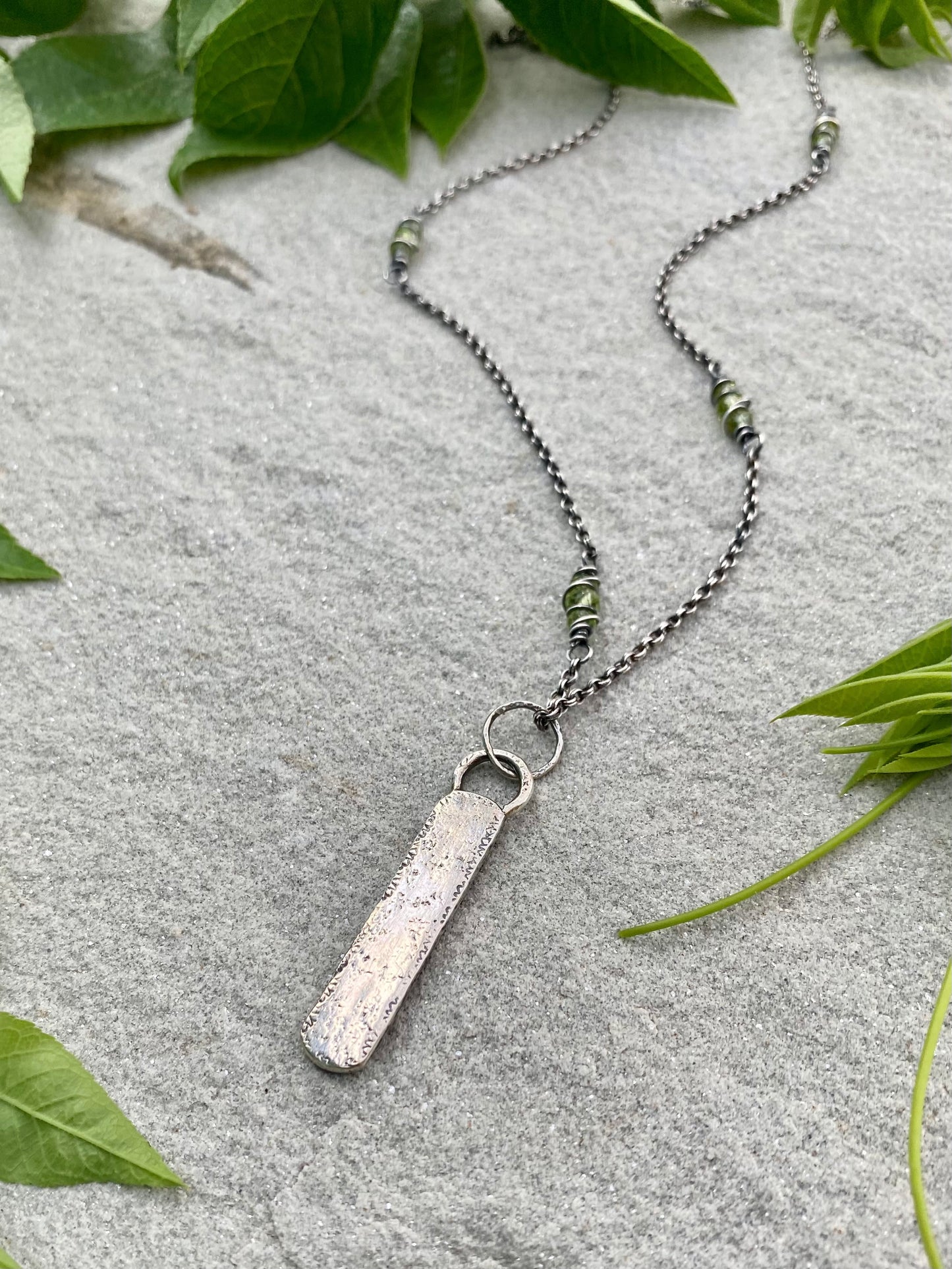 silver pendant