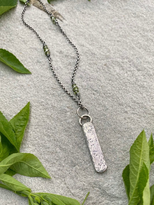silver pendant