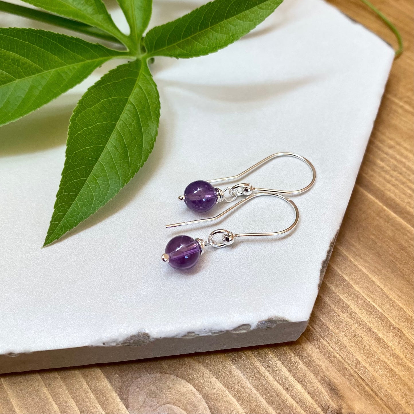 Amethyst Color Pop Earrings