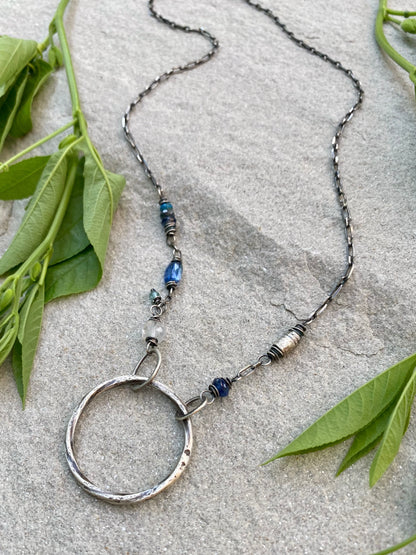 gypsy soul necklace - blue moon