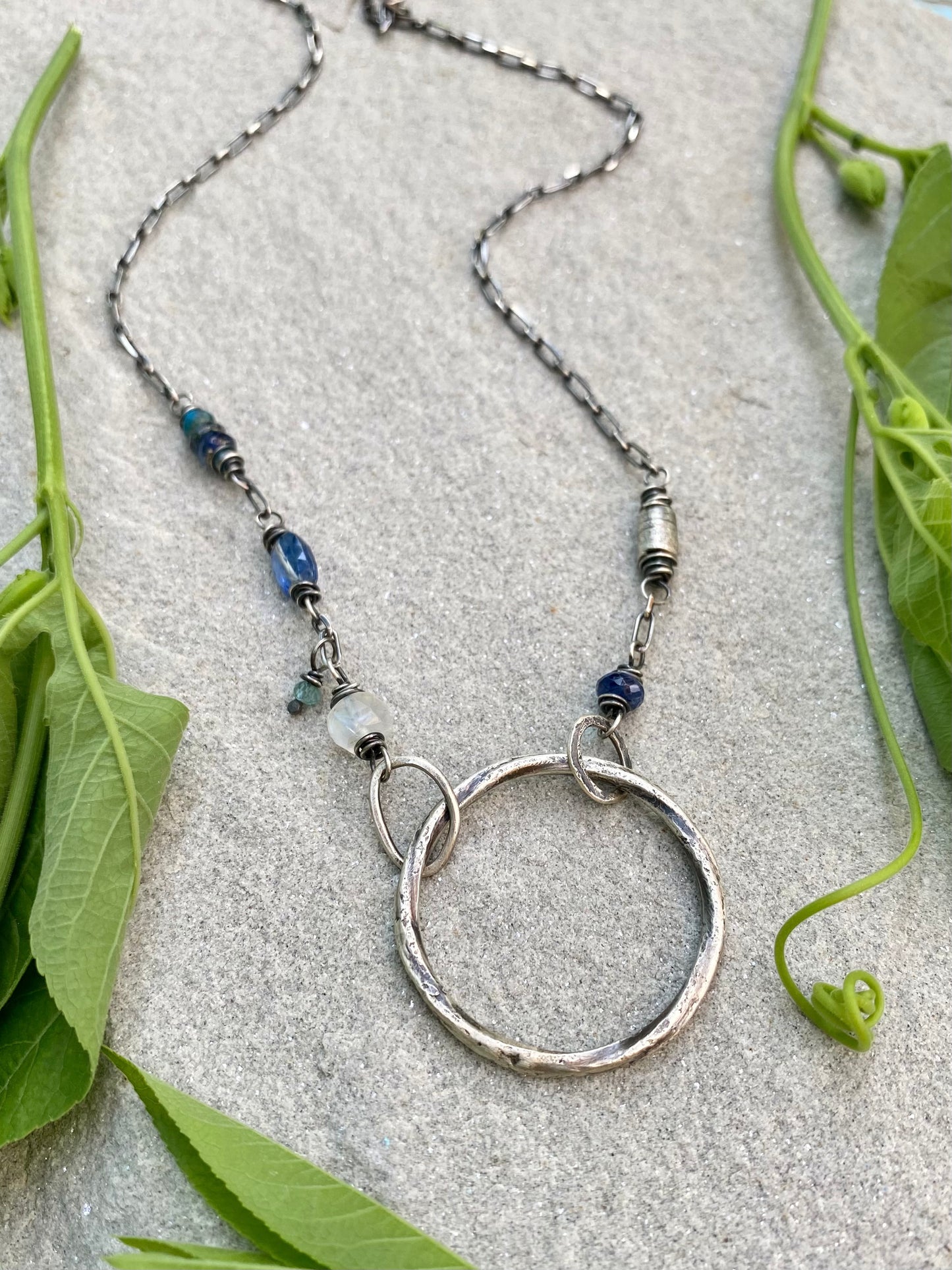 gypsy soul necklace - blue moon
