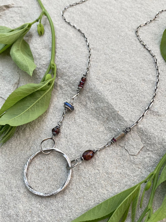 gypsy soul necklace - firelight