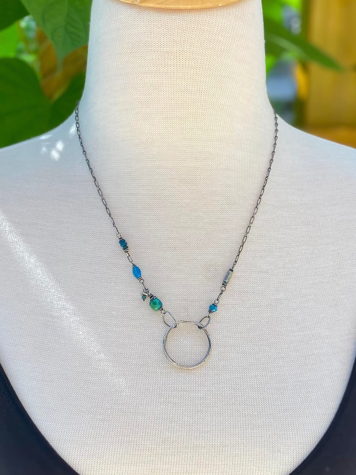 gypsy soul necklace - turquoise river
