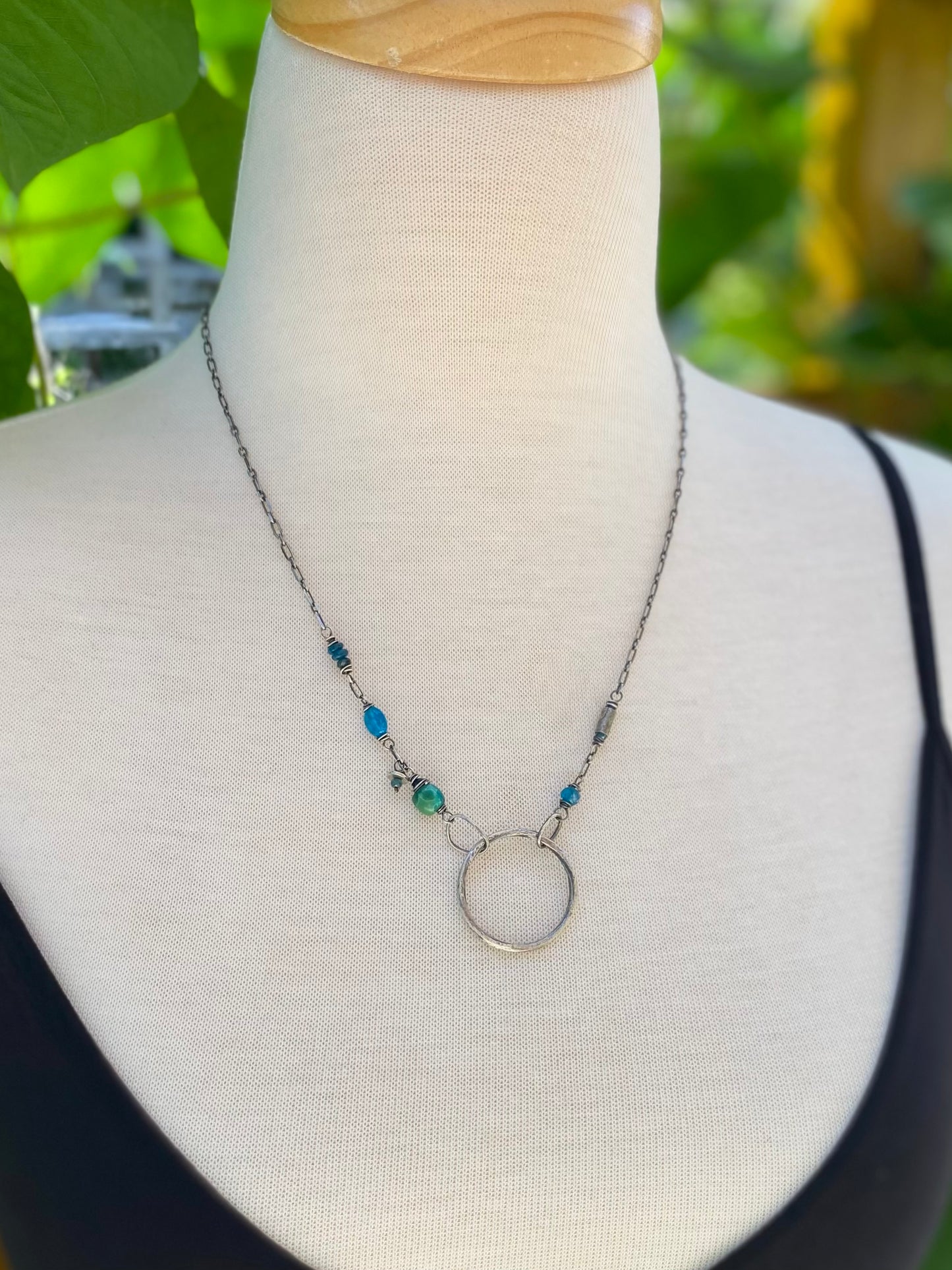 gypsy soul necklace - turquoise river
