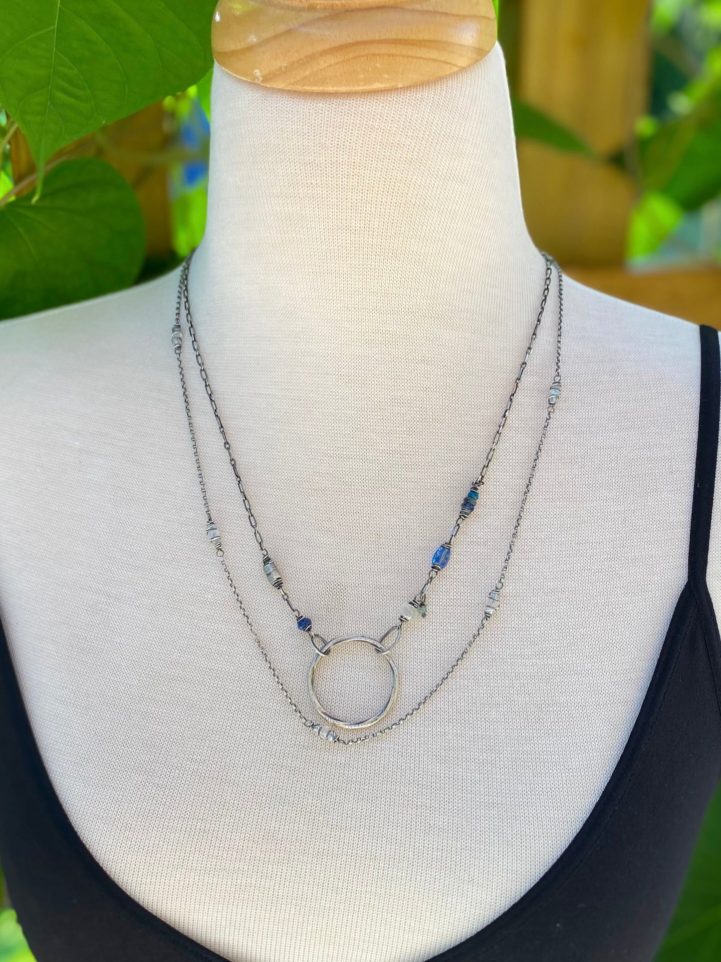 gypsy soul necklace - blue moon