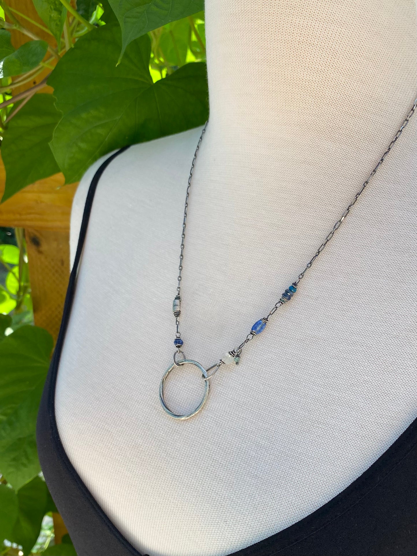 gypsy soul necklace - blue moon