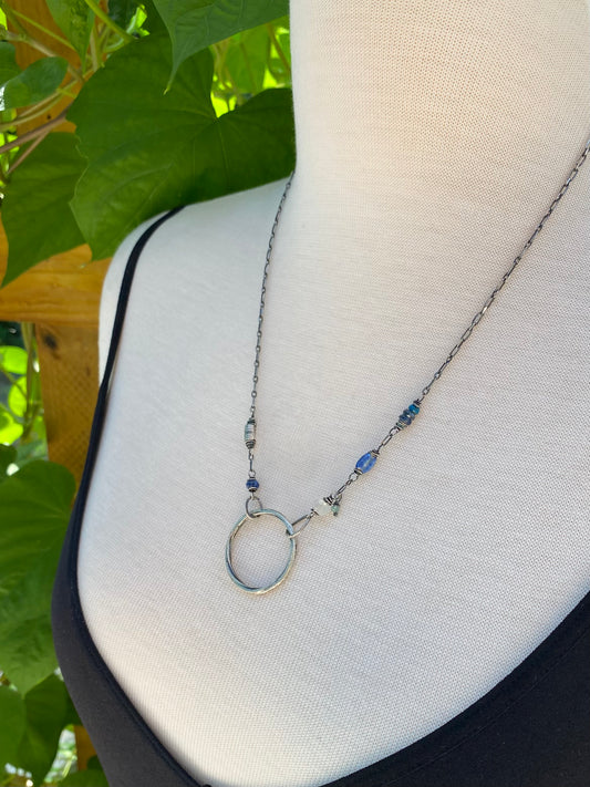 gypsy soul necklace - blue moon