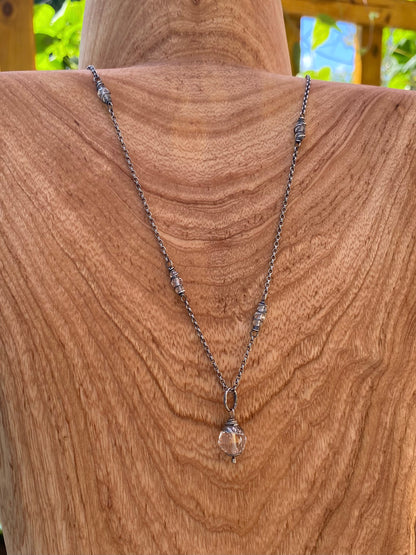 crystal quartz satellite chain