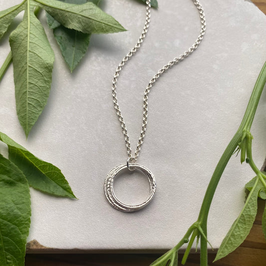 30th Birthday Necklace in Sterling Silver