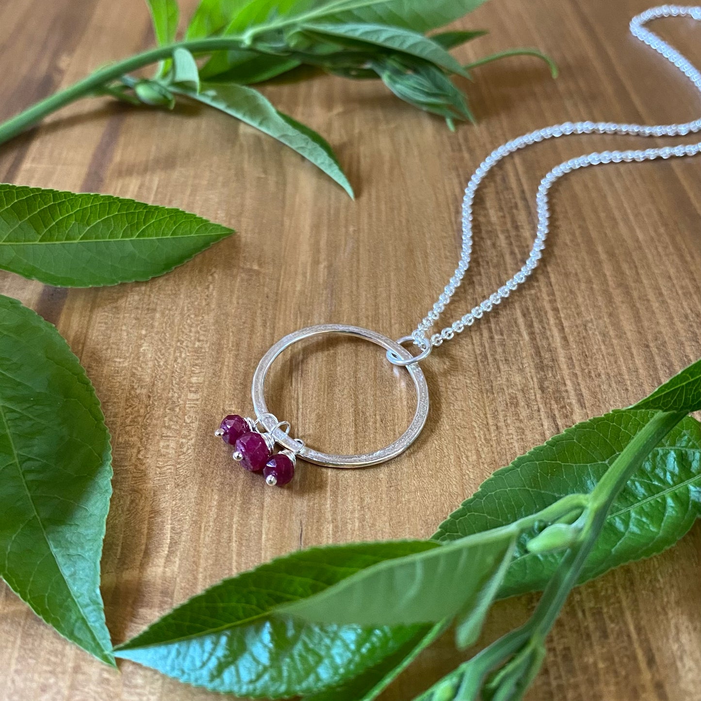 Birthstone Charm Necklace