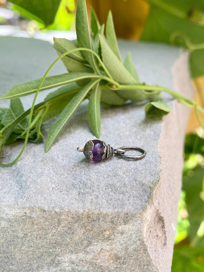amethyst tiny orb