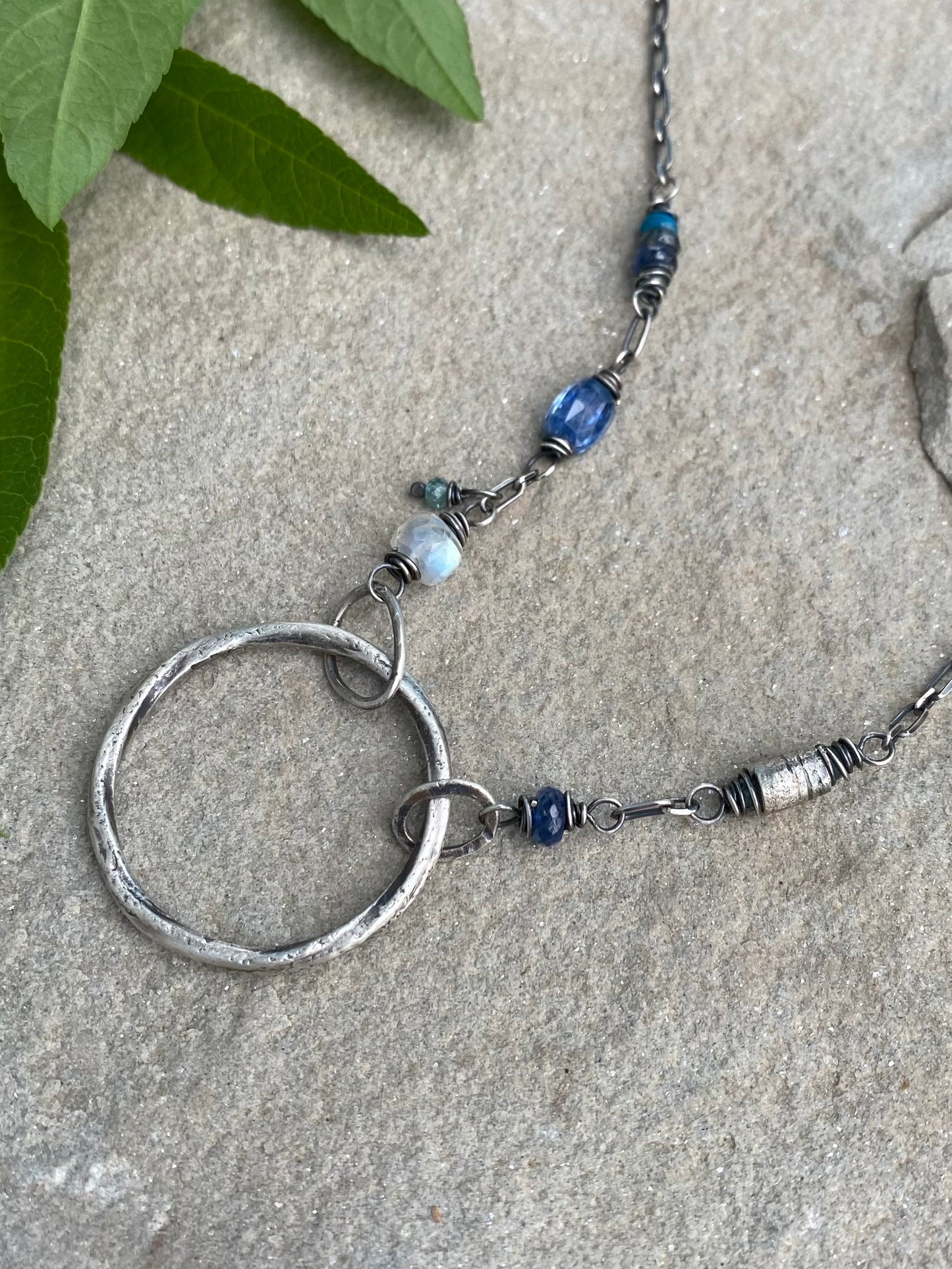 gypsy soul necklace - blue moon