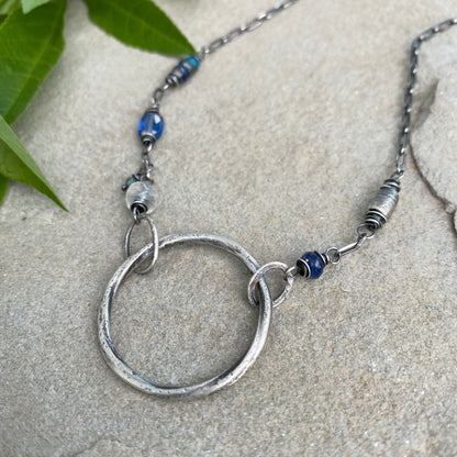 gypsy soul necklace - blue moon