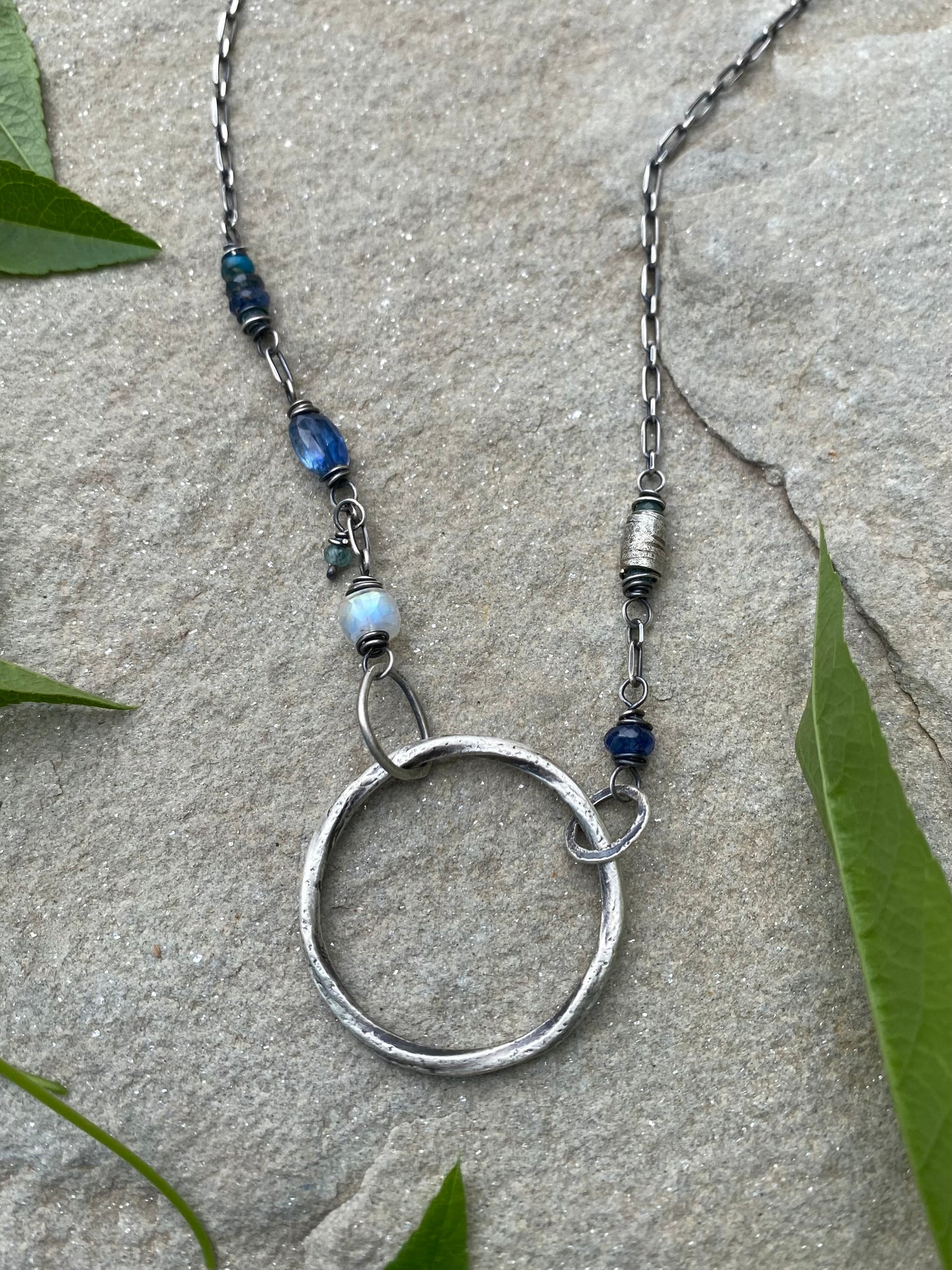 gypsy soul necklace - blue moon