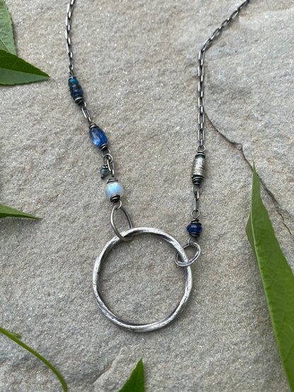 gypsy soul necklace - blue moon
