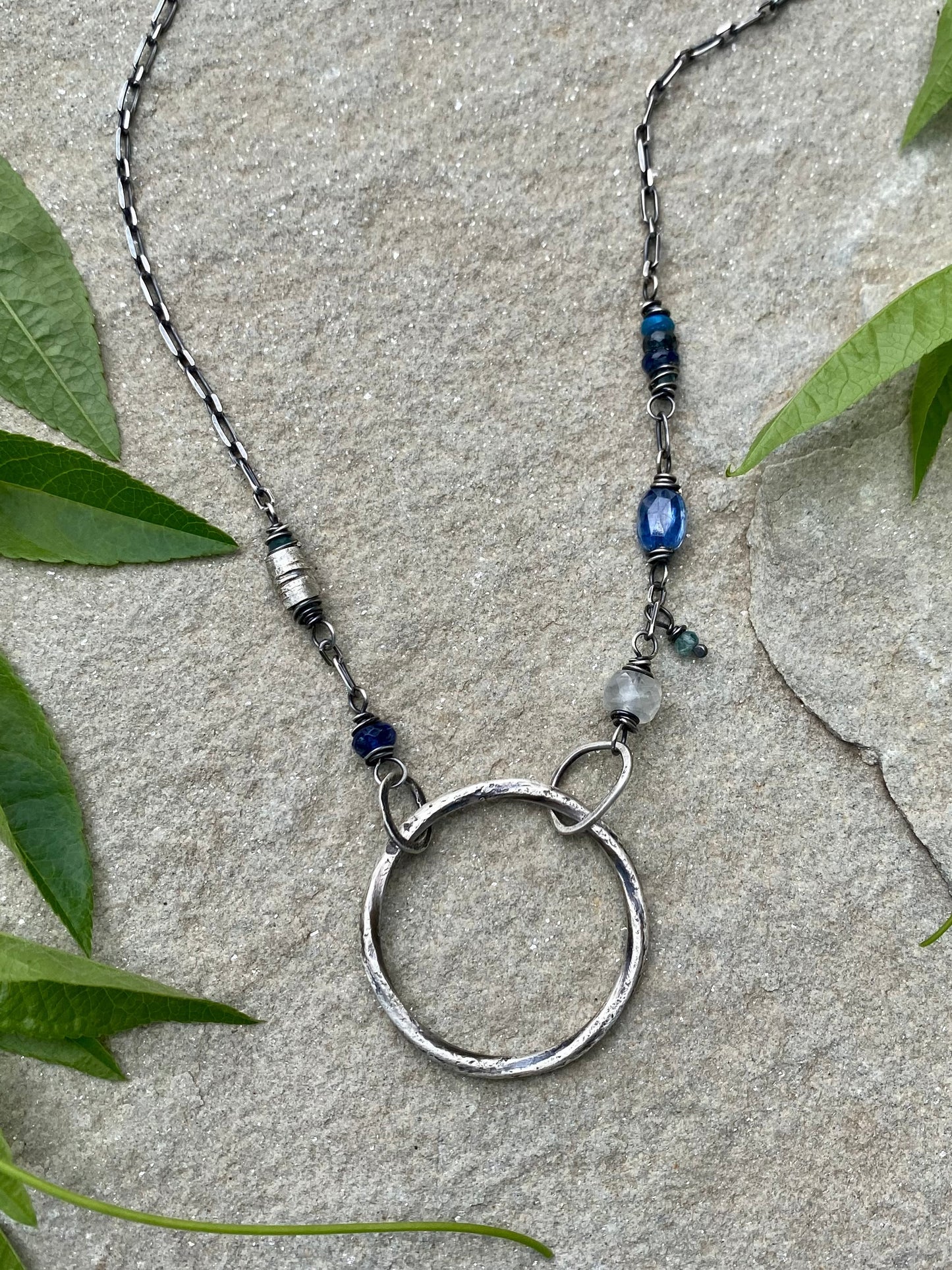 gypsy soul necklace - blue moon