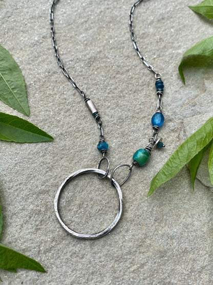gypsy soul necklace - turquoise river