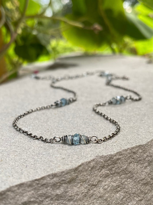 aquamarine satellite chain
