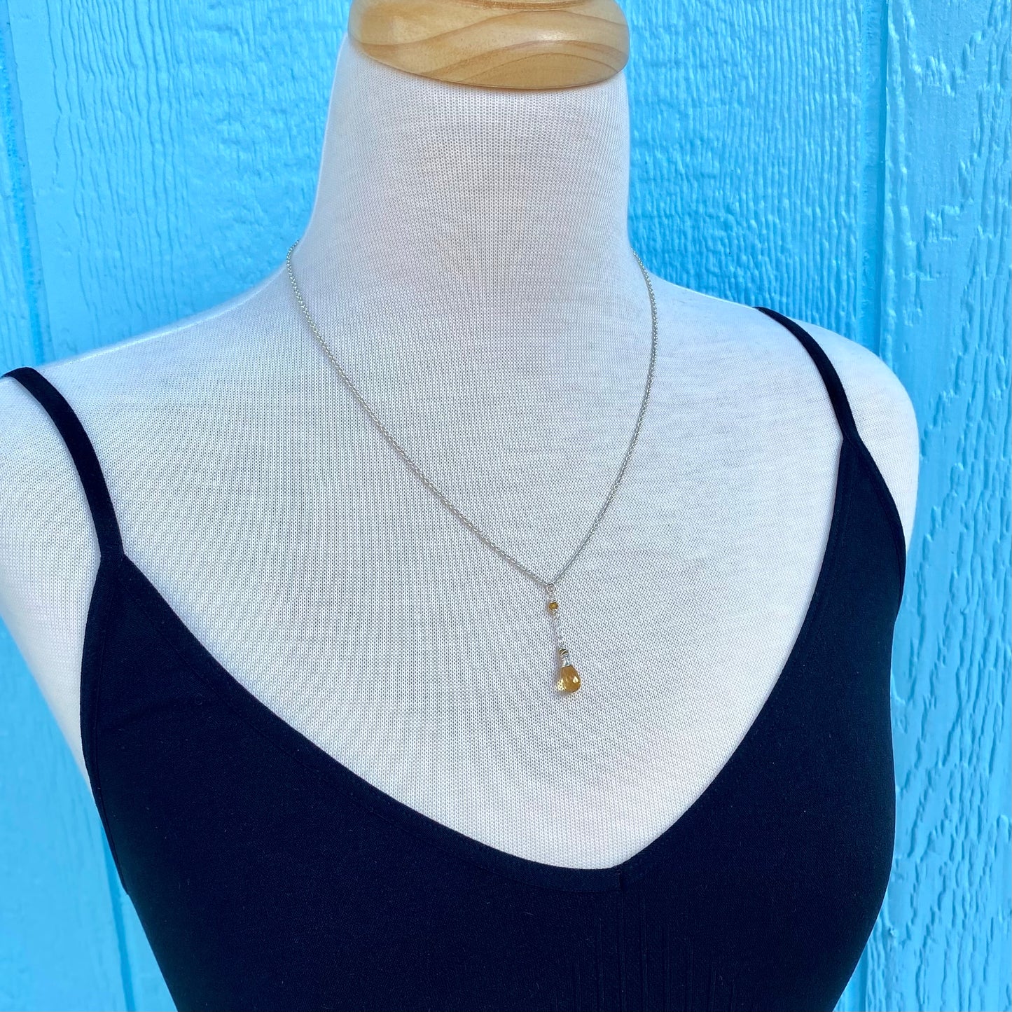 Citrine Sparkle Necklace