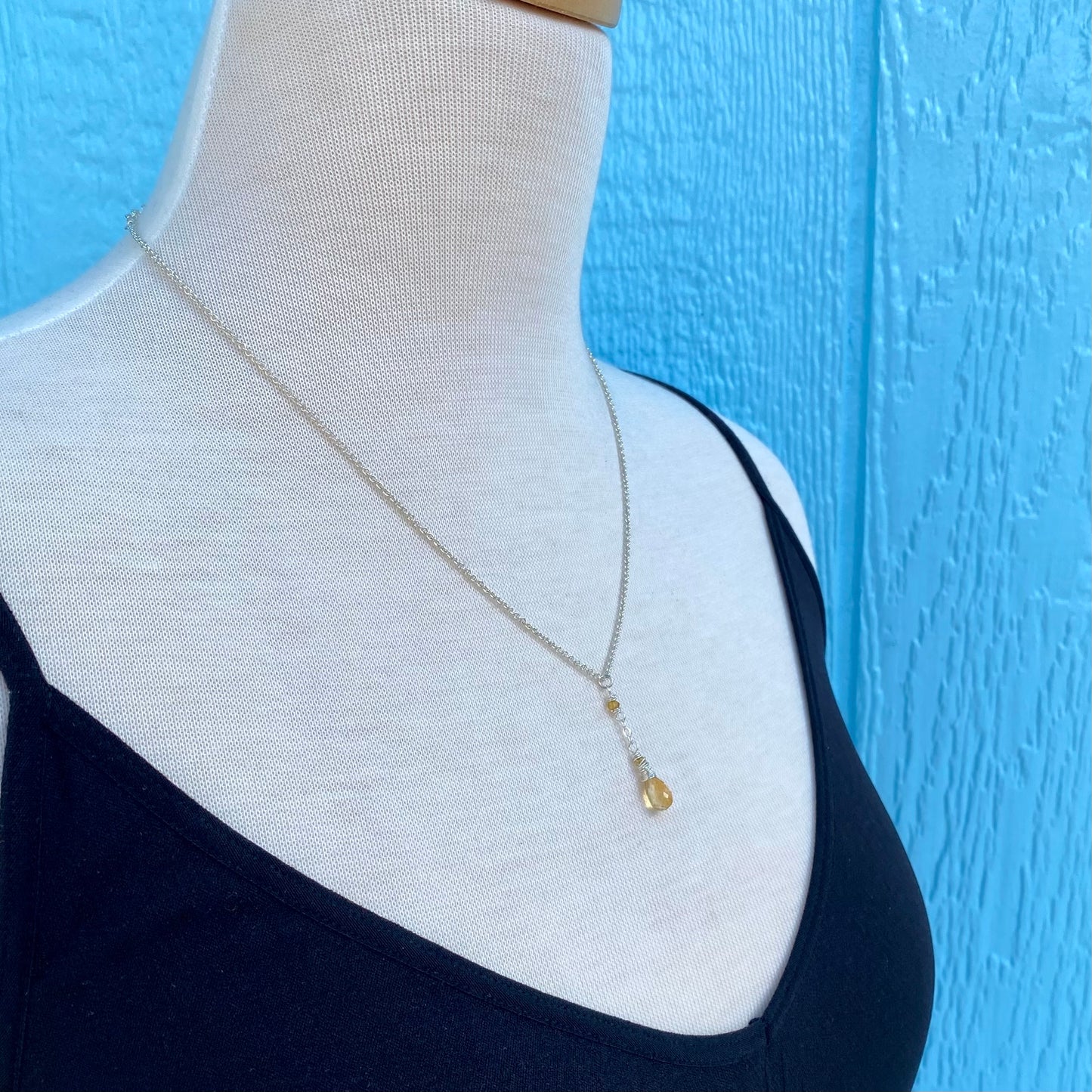 Citrine Sparkle Necklace