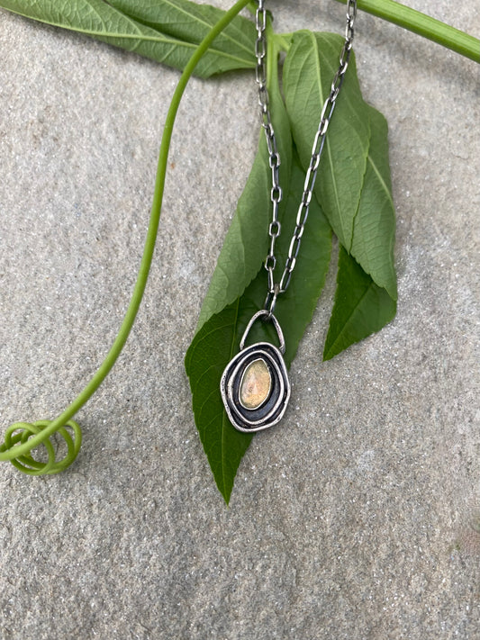 opal pendant