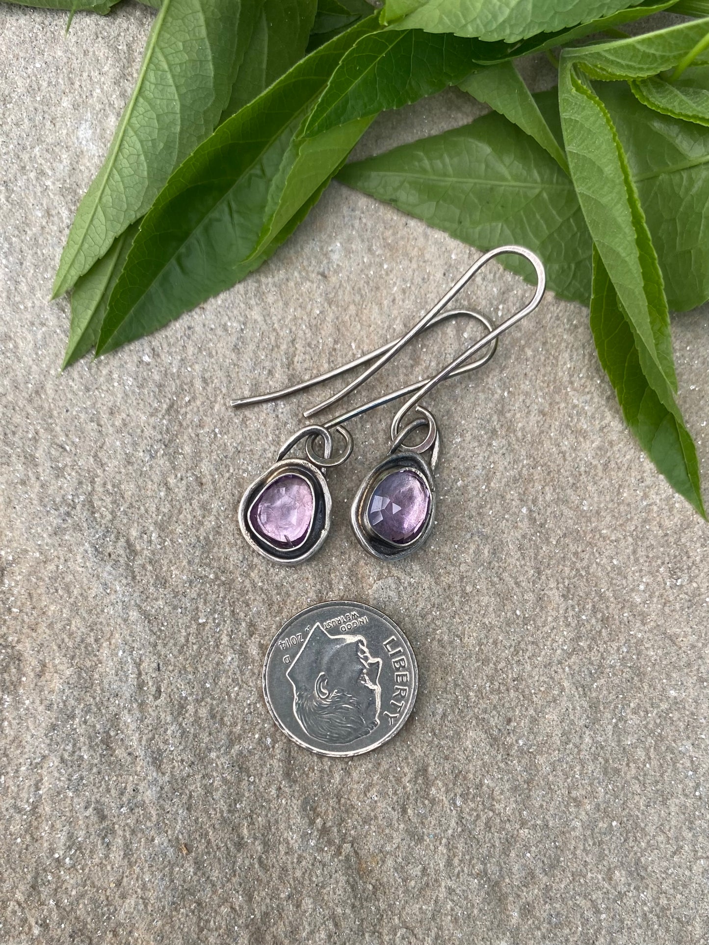 amethyst earrings