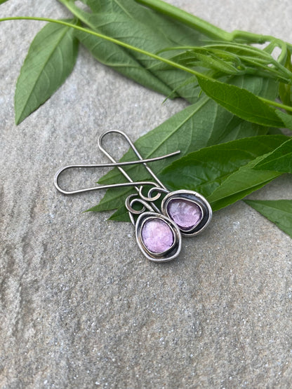 amethyst earrings