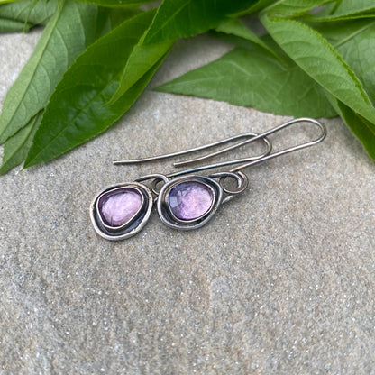 amethyst earrings