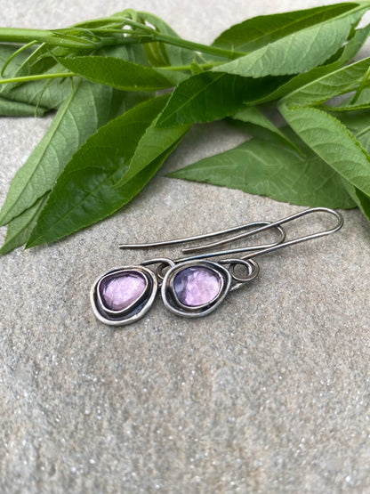 amethyst earrings