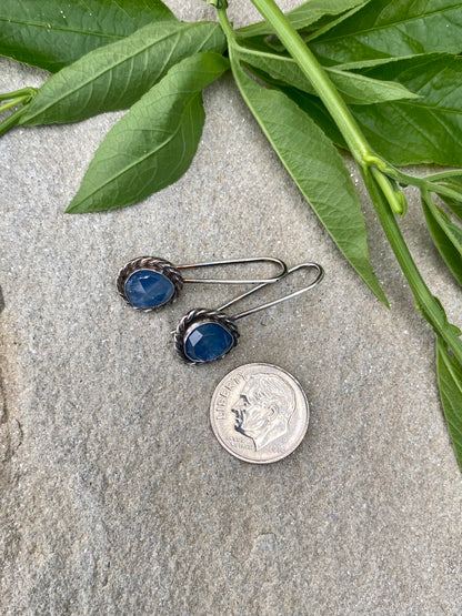 kyanite earrings
