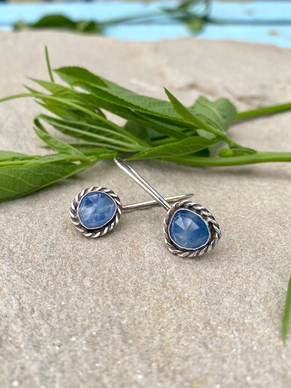 kyanite earrings